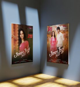 jana jogi naal song poster designed by droff design