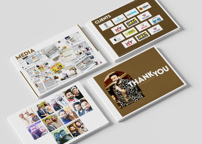 presentation design, booklet design, event gallery design made by "droff design"