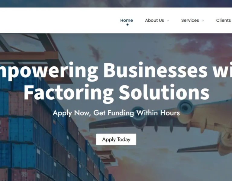"American Factoring Group, Inc." website design