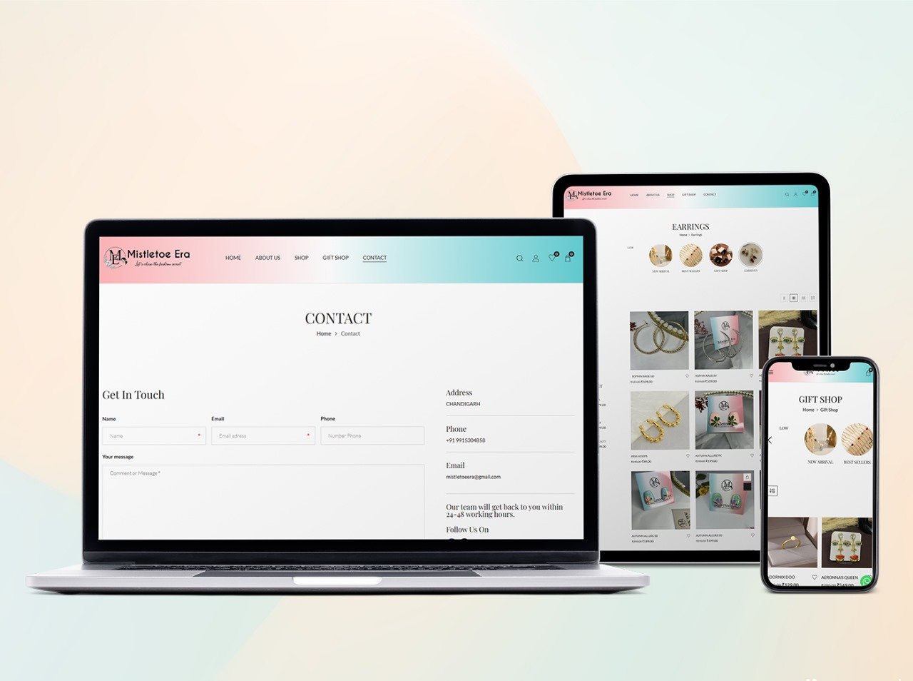 e commerce website design, web devlopment,