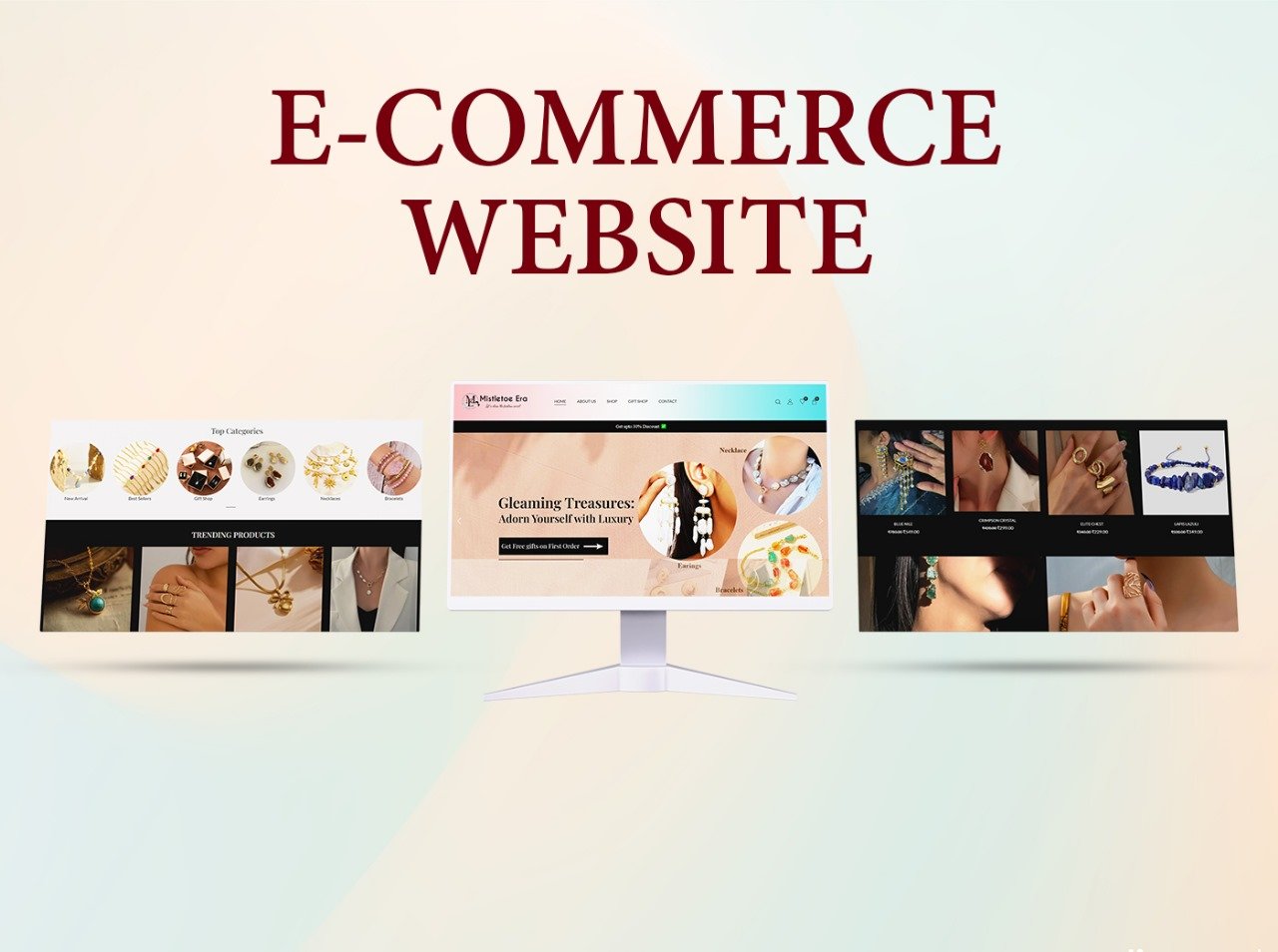 e- commerce website design, web devlopment,