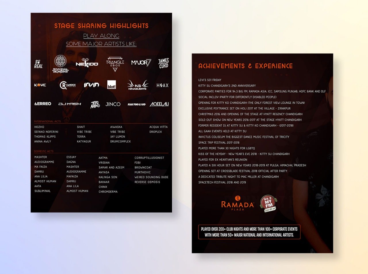 poster made for Ramada Plaza by droff designs