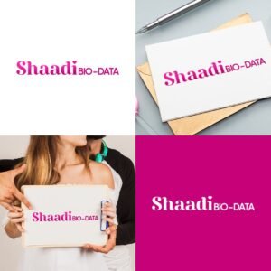 "shaadi bio-data" logo design