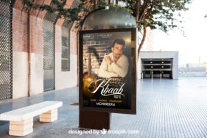 khaab song poster design by droff designs