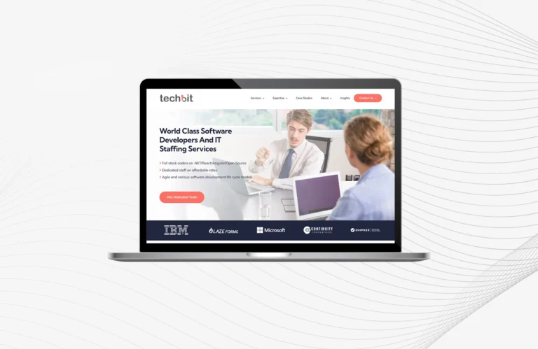 "techbit solutions" website design