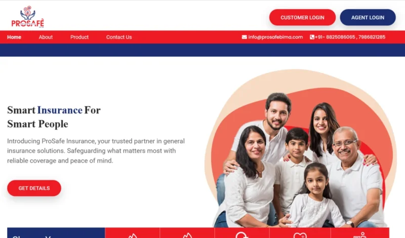 prosafebima website design