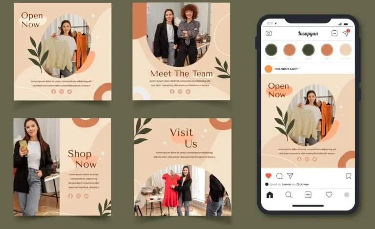 social media post design