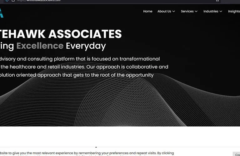 Whitehawk Associates logo design
