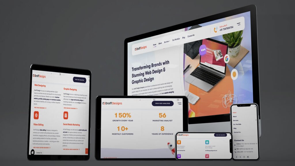 mobile freindly website designs
