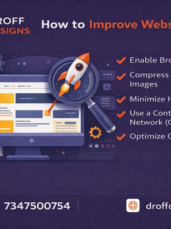 how to improve website speed