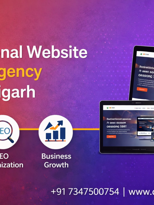 professional website design agency in chandigarh