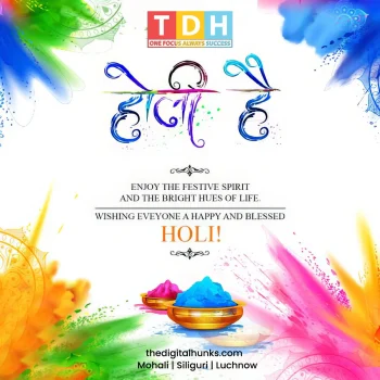 holi social media designs