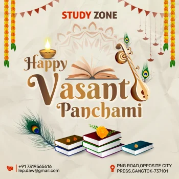 vasant panchami post design by "droff designs"