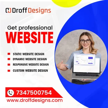 "droff designs" is website designer